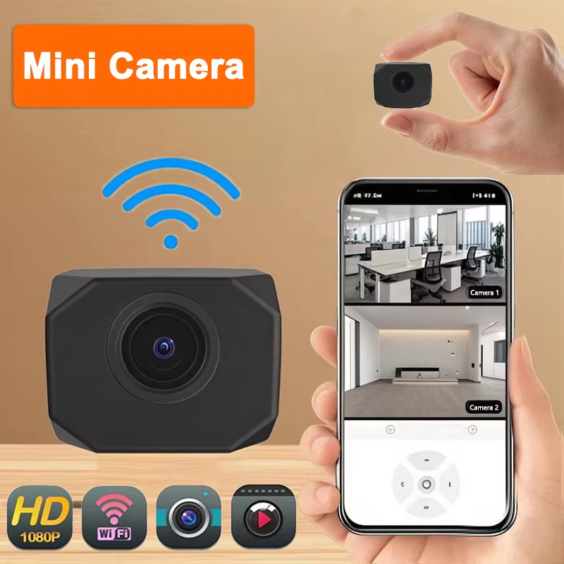 Smart Home Project - 4K HD WiFi セキュリティカメラ 家庭用 ミニ