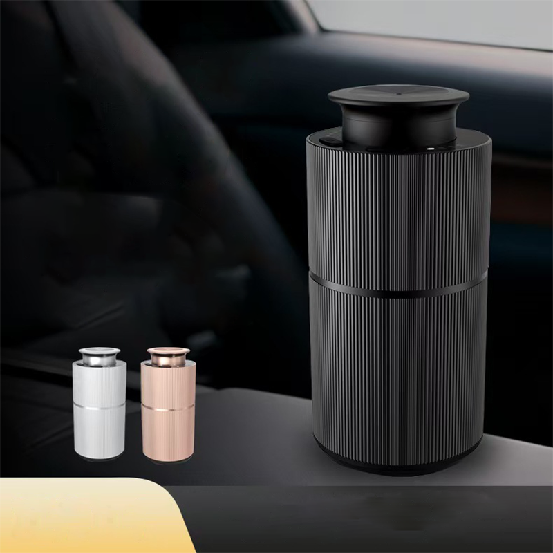 Smart Home Fragrance Diffuser - メタルボディスマートカーディフューザー ポータブル充電式水なしアロマネブライザー 家庭用オフィス用エッセンシャルオイルフレグランスマシン