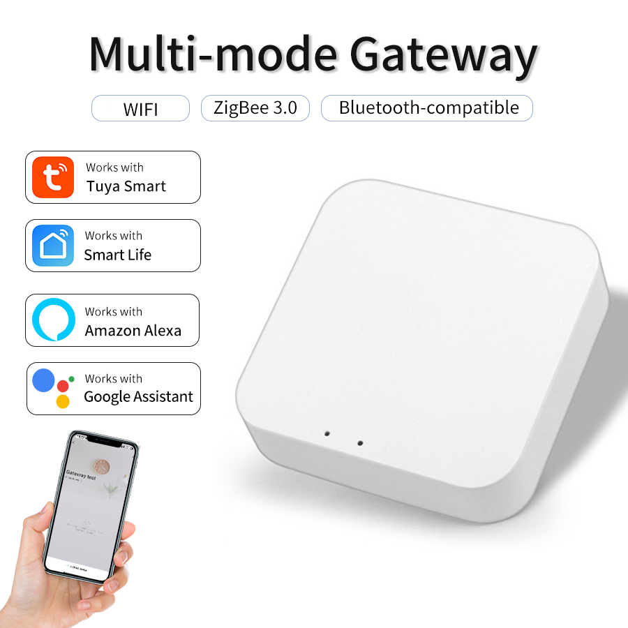 Smart Home Bridge - ZigBeeハブ Tuya マルチモードゲートウェイ ホームブリッジ 2.4GHz WiFi