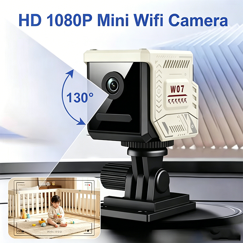 Smart Home Kamera - 新しい HD 1080P ミニ Wifi カメラスマートホームアクションカマラ遠隔視聴ワイヤレス