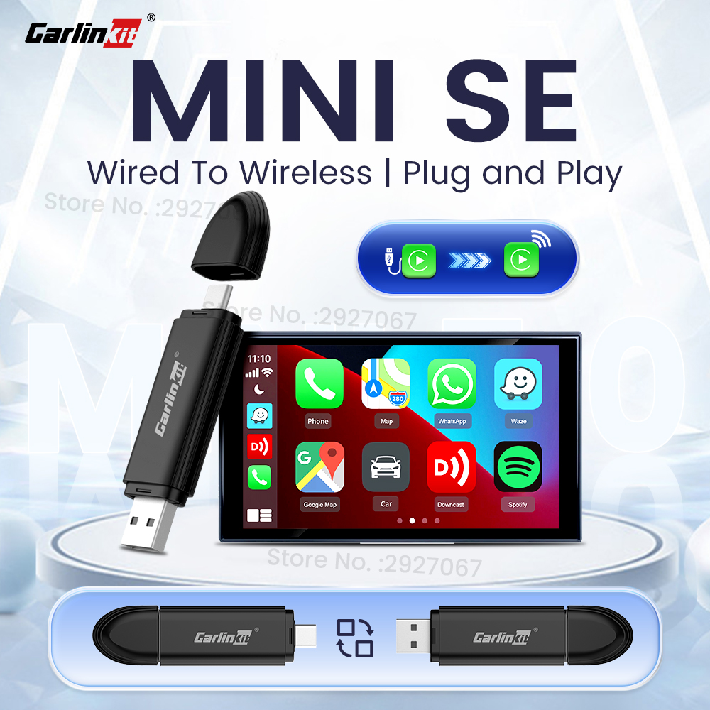 Smart Home Project - CarlinKit MINI 5.0 Pro ワイヤレス CarPlay