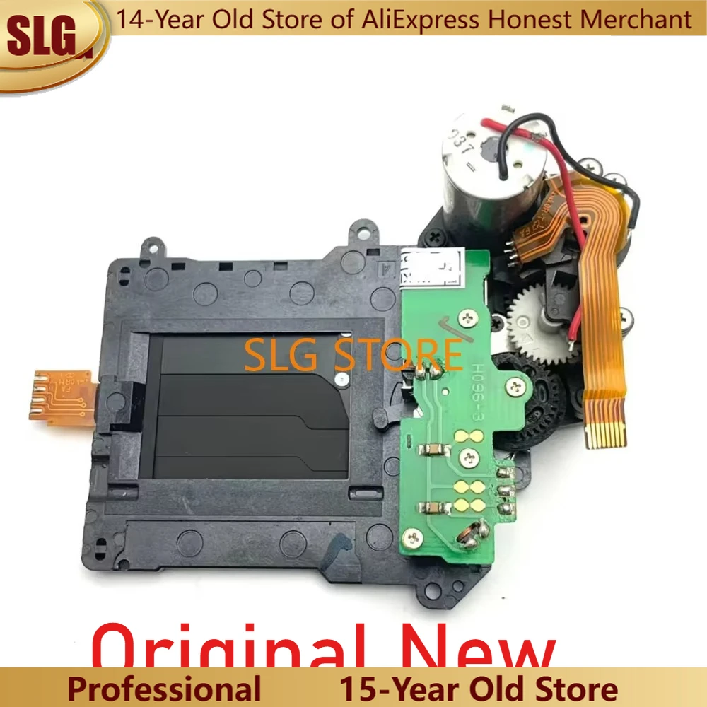 Curtain Motor - オリジナルの新しいシャッターグループとブレードカーテンアセンブリユニットコンポーネント、ニコン D7000 D7100 D7200 カメラ +