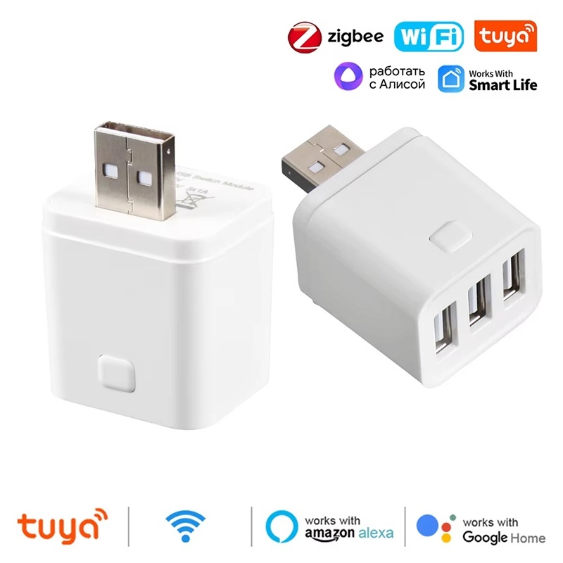 Smart Home Simple - Tuya WiFi Zigbee USBアダプタースイッチ ミニ 1