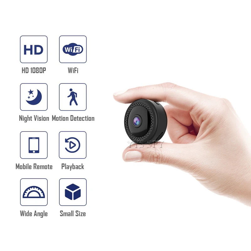Smart Home Kamera - スマートホーム監視カメラ,wifi,デジタルビデオ,オーディオ,暗視を備えたセキュリティ保護