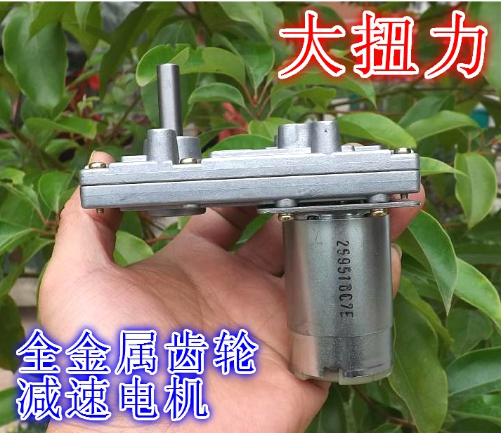 Curtain Motor - 中古 555 メタルギアモーター 12V 24VDC 40-80RPM