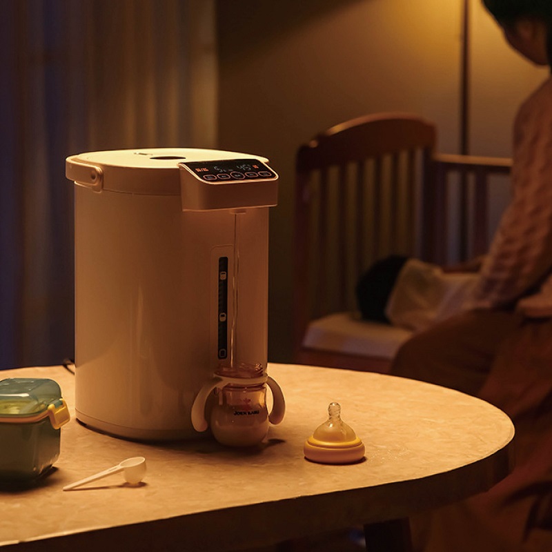 Home Smart Kettle - 14段階温度調節機能付き電気湯沸かし器 自動保温ウォーターディスペンサー 4L 1600W スマート電気ケトル 家庭用
