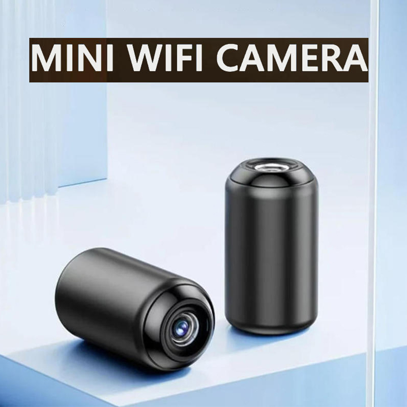 Smart Home Kamera - スマートワイヤレスWiFiミニカメラ、ナイトビジョンデジタルカメラ、ホームリモートモニタリングセキュリティ、隠しカメラ、ボディカム録画