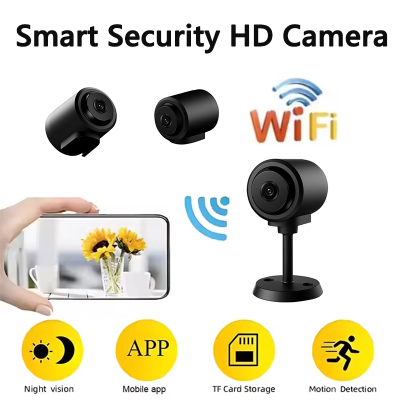 Smart Home Kamera - ミニ Wifi カメラ IP カム屋外 CCTV
